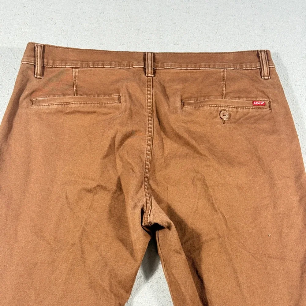 Levis XX Chino Standard Taper Brown Tobacco Pants 36x30 85226-0184